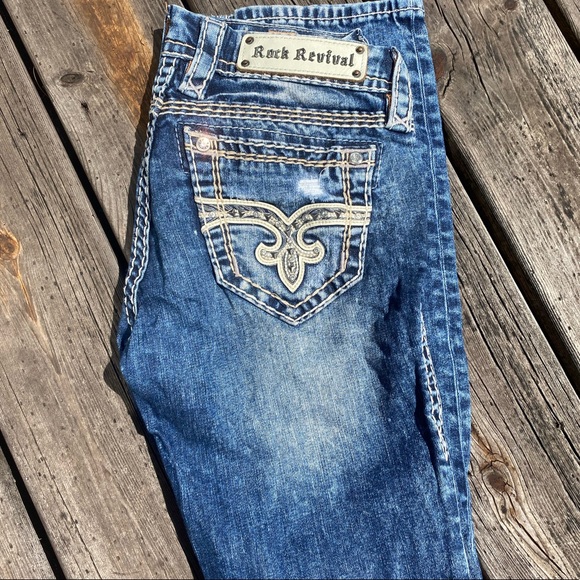 Rock Revival Straight Leg Jeans - Picture 1 of 3